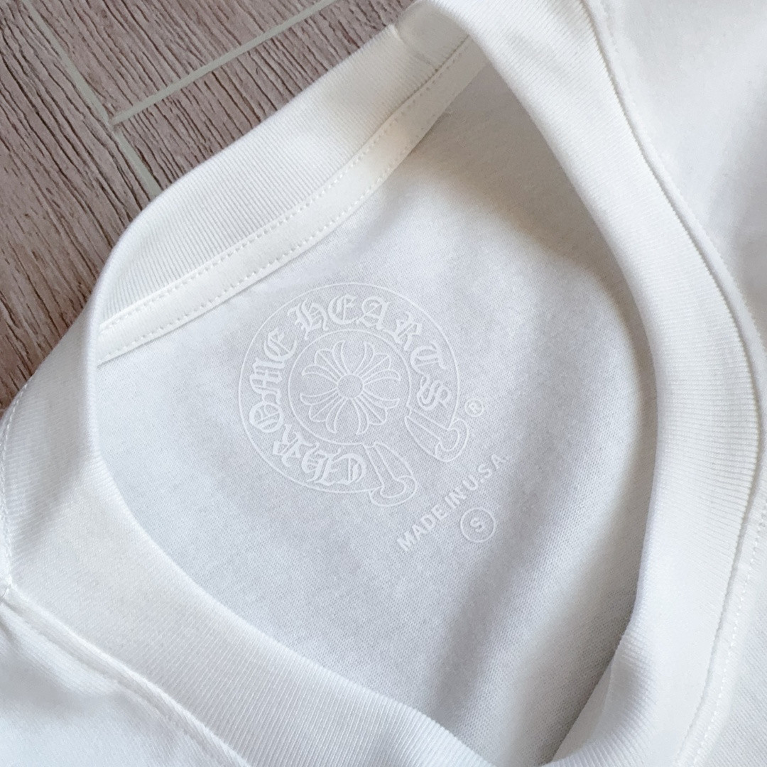 Chrome Hearts 克罗心 经典花臂长袖卫衣 T恤 套头 白色 A5 