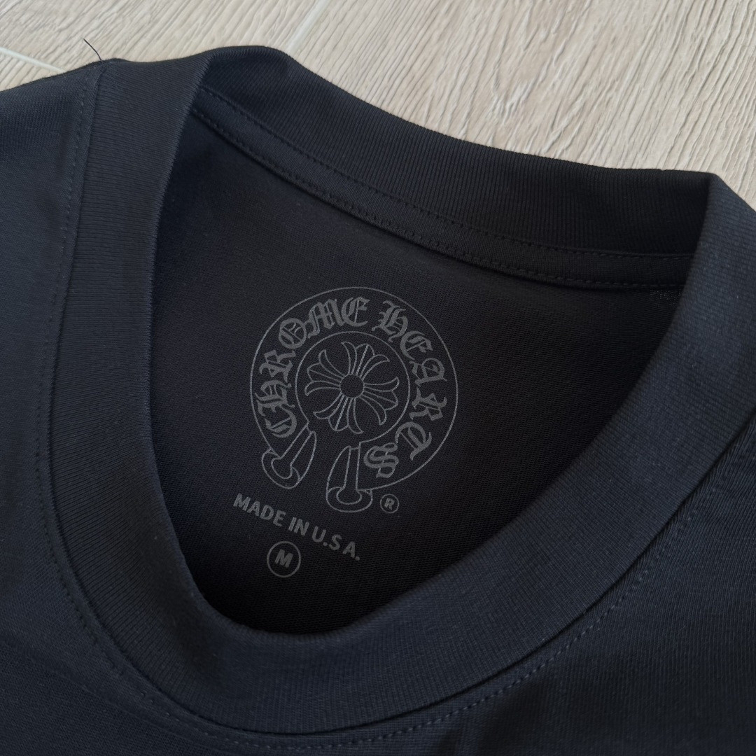 Chrome Hearts 克罗心城市限定长袖卫衣 T恤 套头 黑色 A5 CH-0001189