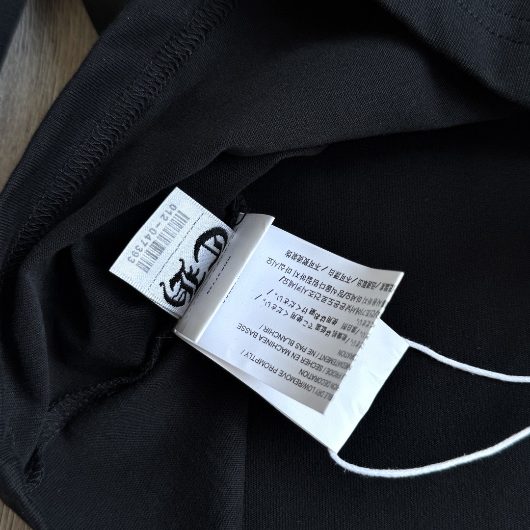 Chrome Hearts 克罗心 蓝色马蹄长袖卫衣 T恤 套头 黑色 A5 