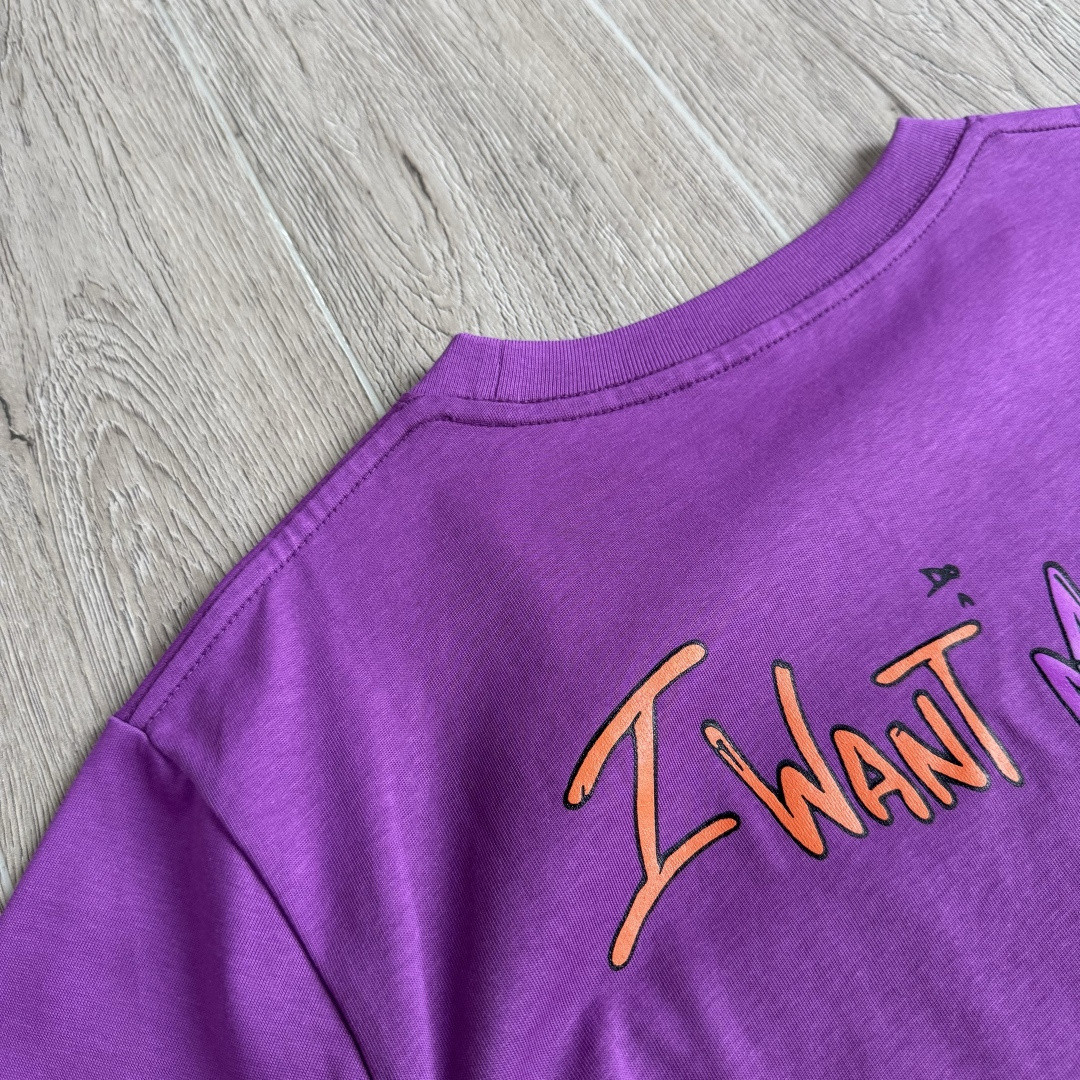 Chrome Hearts 克罗心 紫色长袖卫衣 T恤 套头 紫色 A5 CH-032-072313