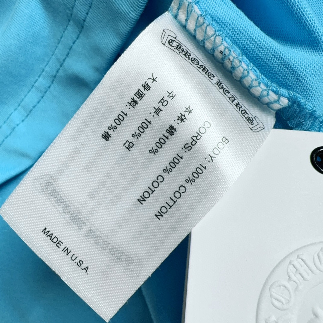 Chrome Hearts 克罗心 Mattyboy限定长袖卫衣 T恤 套头 蓝色 A5 CH-2024-0428