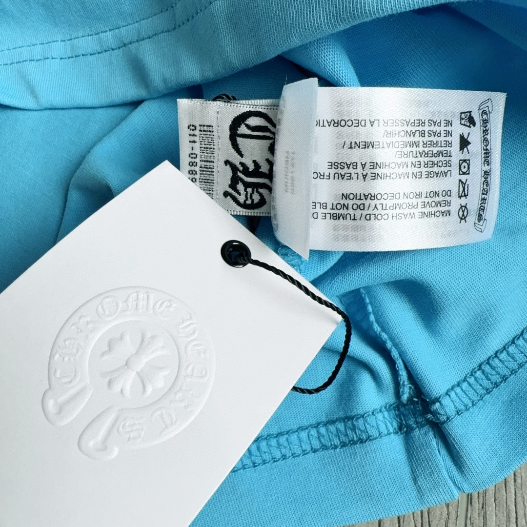 Chrome Hearts 克罗心 Mattyboy限定长袖卫衣 T恤 套头 蓝色 A5 CH-2024-0428