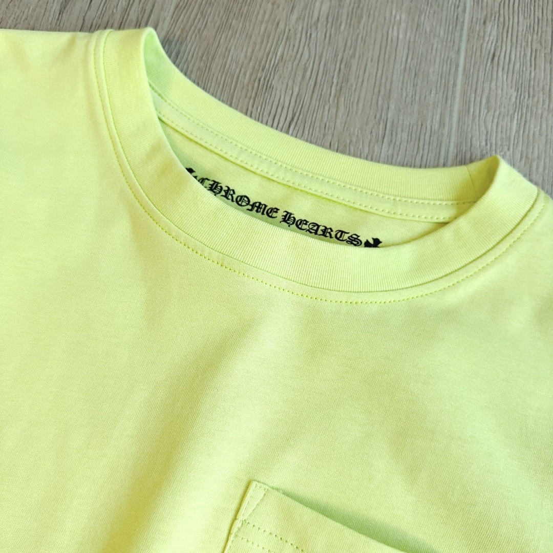 Chrome Hearts 克罗心 联名限定长袖卫衣 T恤 套头 苹果绿 A5 