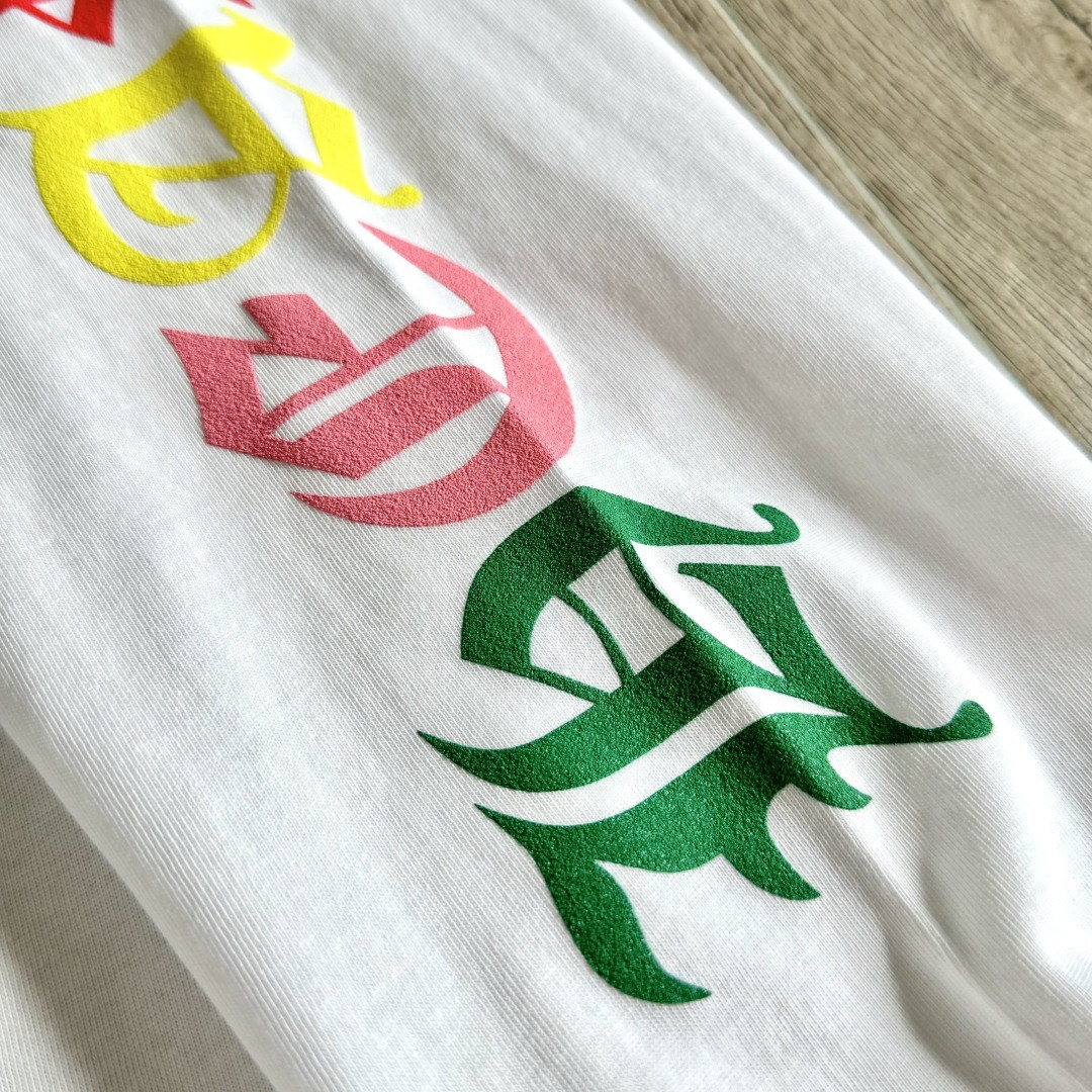 Chrome Hearts 克罗心 彩色十字架长袖卫衣 T恤 套头 白色 A5 CH-0605