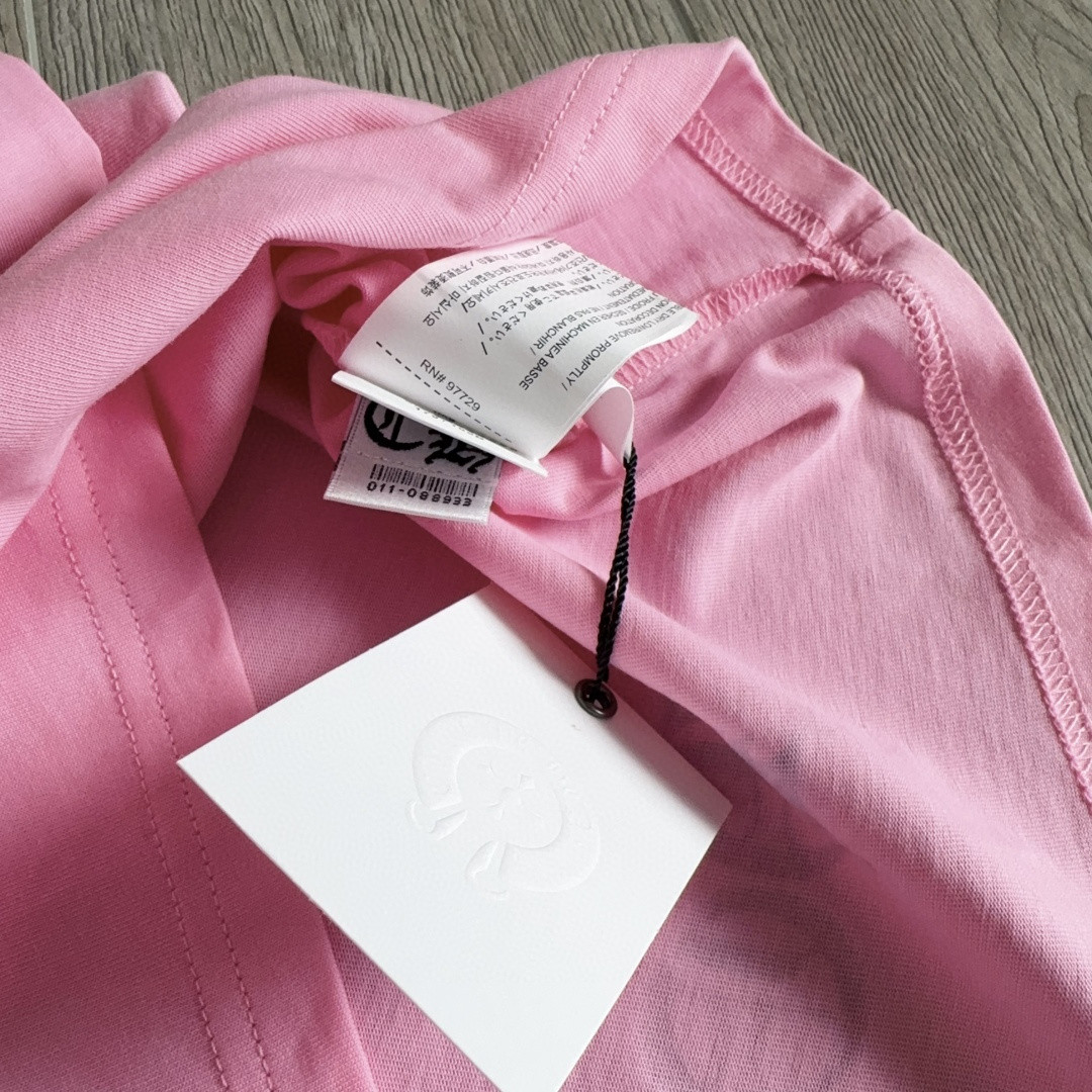 Chrome Hearts 克罗心 粉色限定长袖卫衣 T恤 套头 粉色 A5 