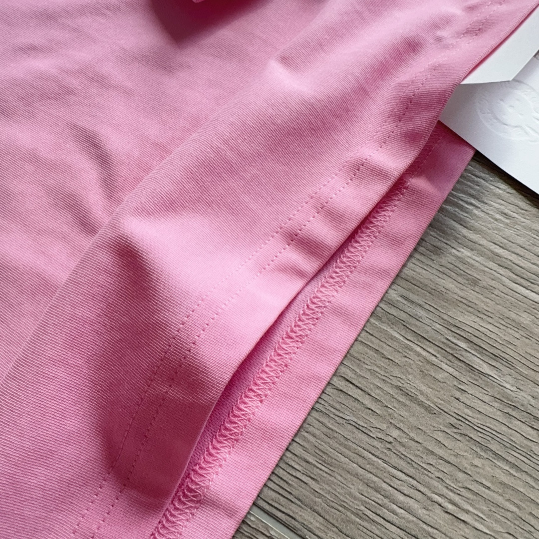 Chrome Hearts 克罗心 粉色限定长袖卫衣 T恤 套头 粉色 A5 