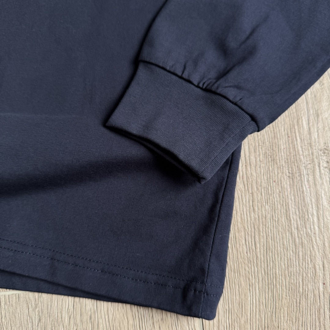 Chrome Hearts 克罗心 黄色藤蔓宝剑长袖卫衣 T恤 套头 藏青色 A5 