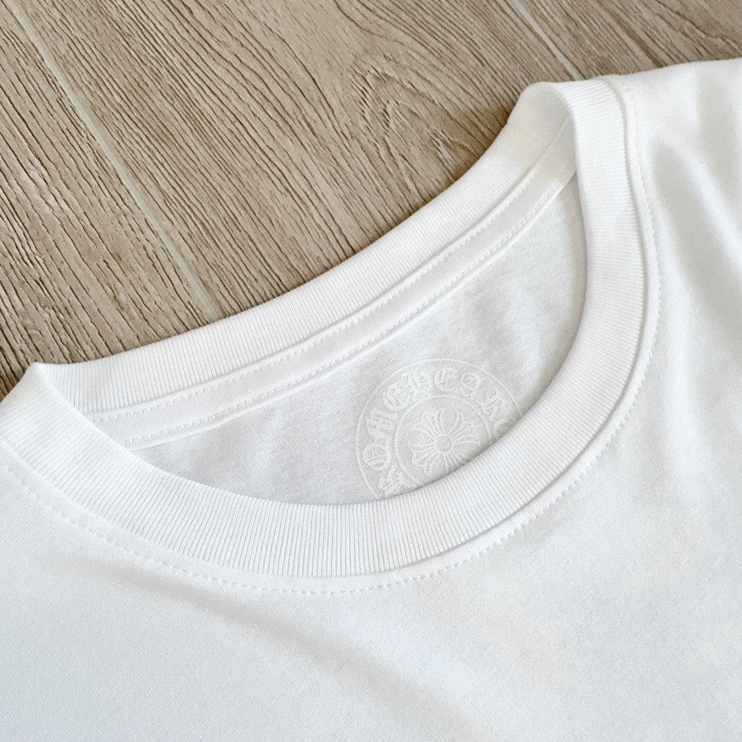 Chrome Hearts 克罗心 迷彩马蹄长袖卫衣 T恤 套头 白色 A5 