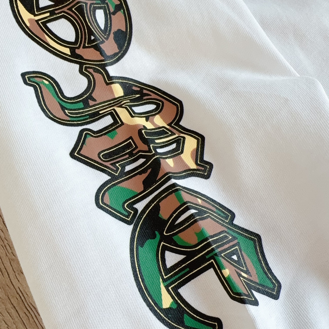 Chrome Hearts 克罗心 迷彩马蹄长袖卫衣 T恤 套头 白色 A5 