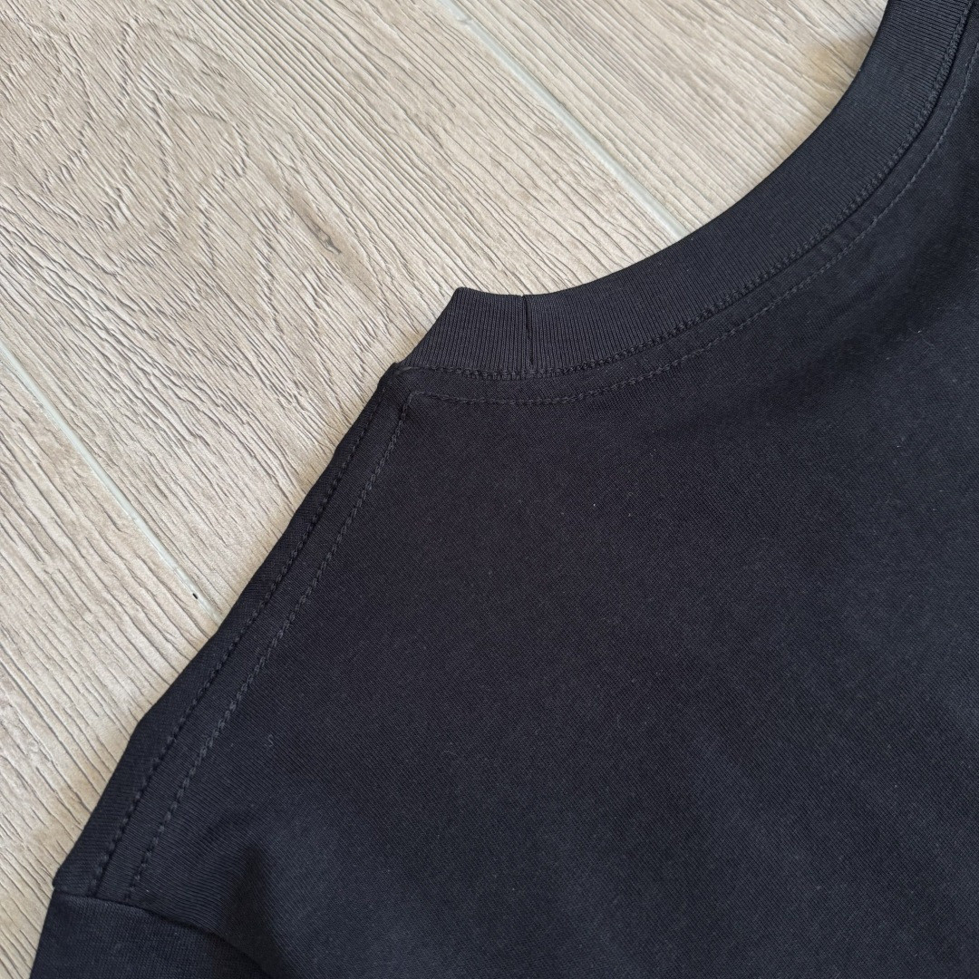 Chrome Hearts 克罗心 粉色马蹄印花圆领短袖 T恤 黑色 A5