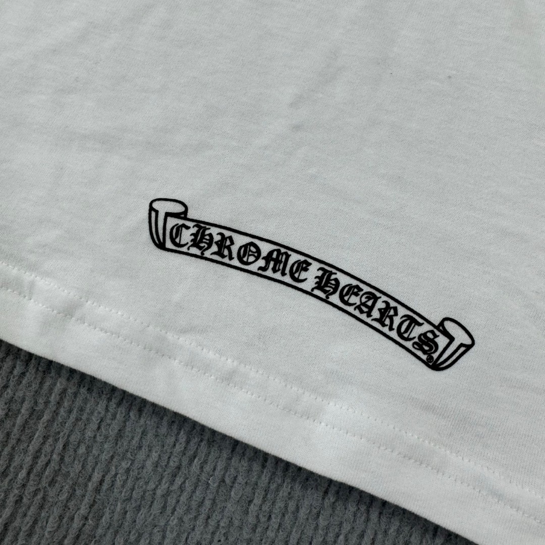 Chrome Hearts 克罗心 Love You限定圆领短袖 T恤 白色 A5