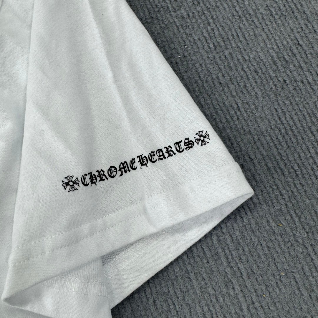 Chrome Hearts 克罗心 Love You限定圆领短袖 T恤 白色 A5
