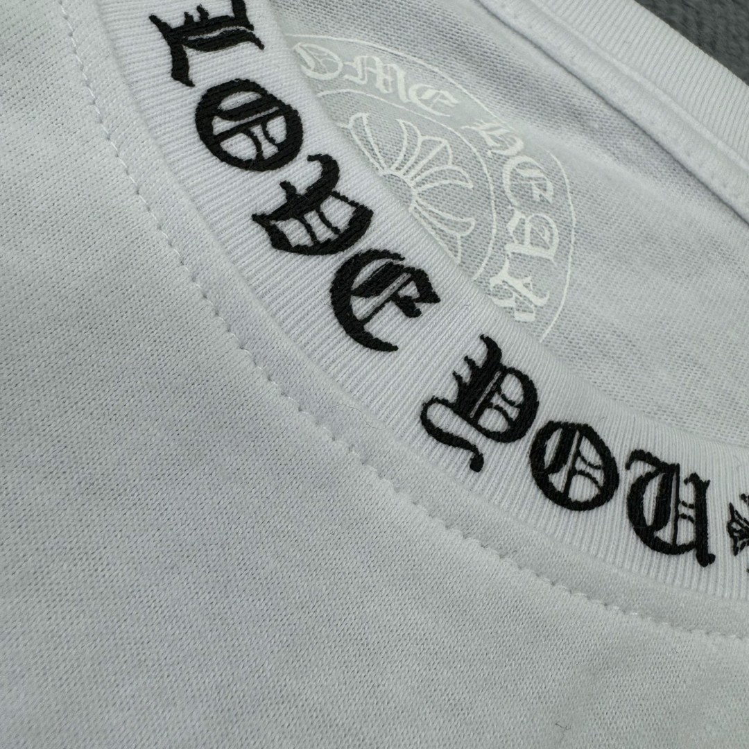 Chrome Hearts 克罗心 Love You限定圆领短袖 T恤 白色 A5
