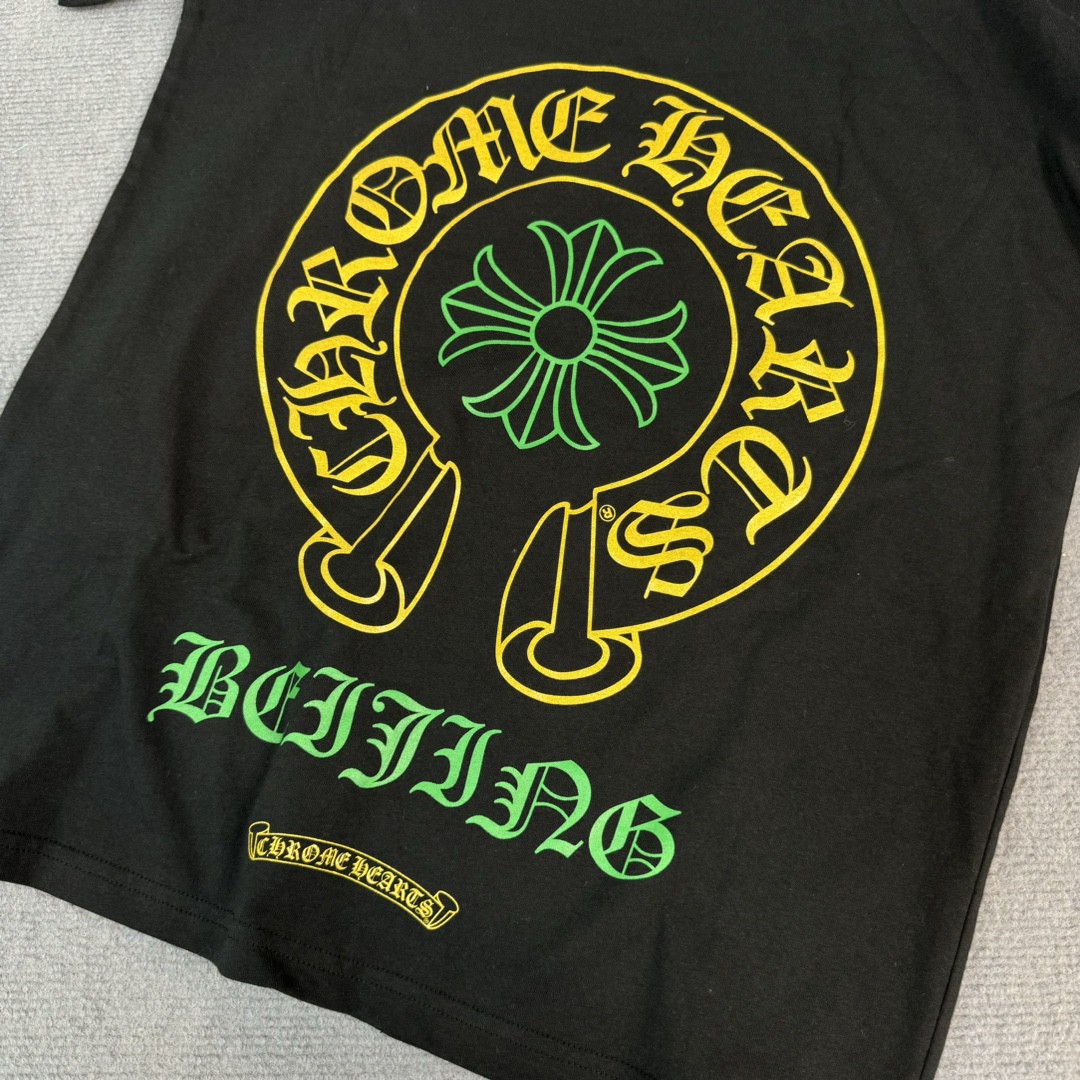 Chrome Hearts 克罗心 北京周年限定圆领短袖 T恤 黑色 A5