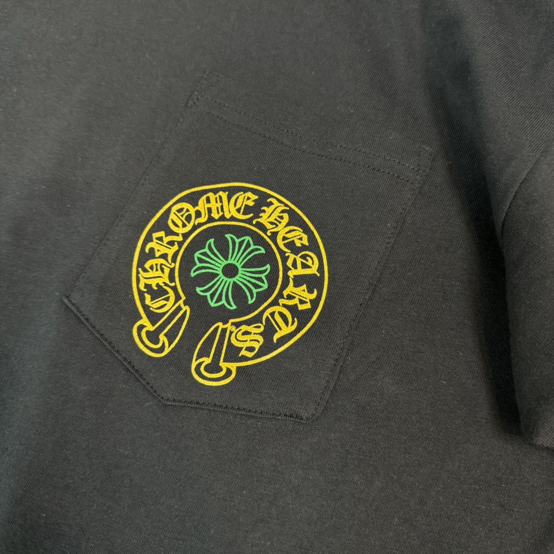 Chrome Hearts 克罗心 北京周年限定圆领短袖 T恤 黑色 A5