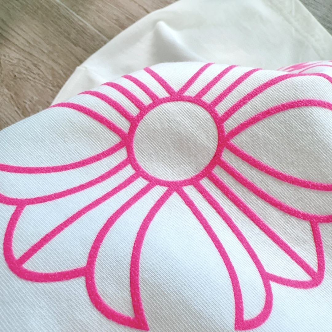 Chrome Hearts 克罗心 荧光粉色马蹄印花圆领短袖 T恤 白色 A5