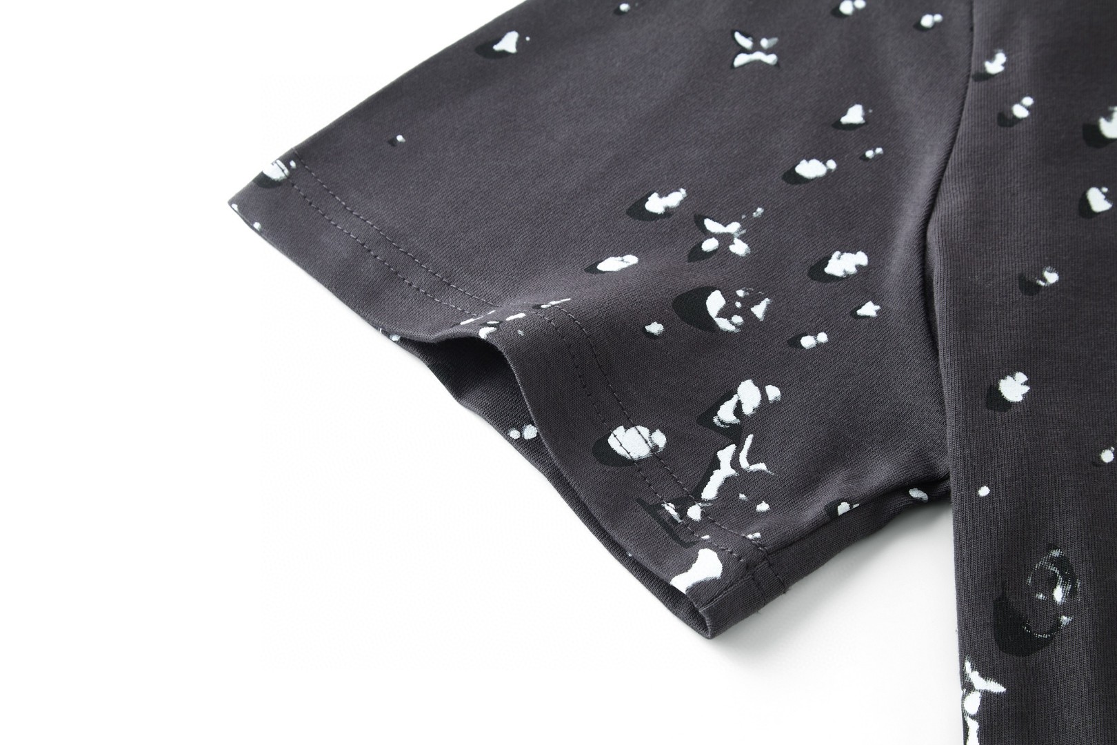 LOUIS VUITTON 路易威登 印花烫钻短袖 T恤 A2 1AJCBI