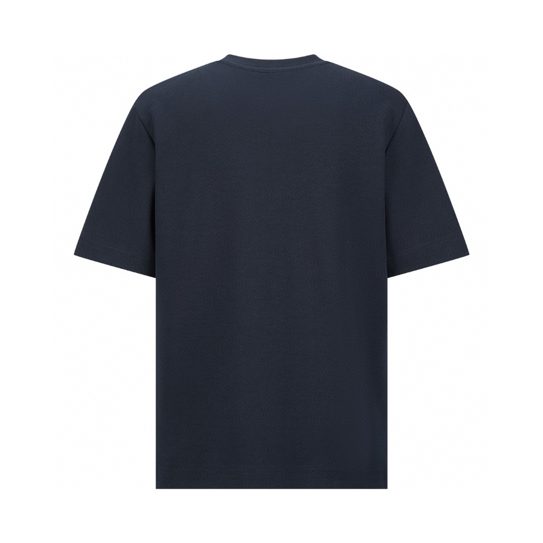 FENDI 芬迪 惊爆刺绣T恤 短袖 套头 夏季 蓝色 A2 FY0936AW0XF0QG0