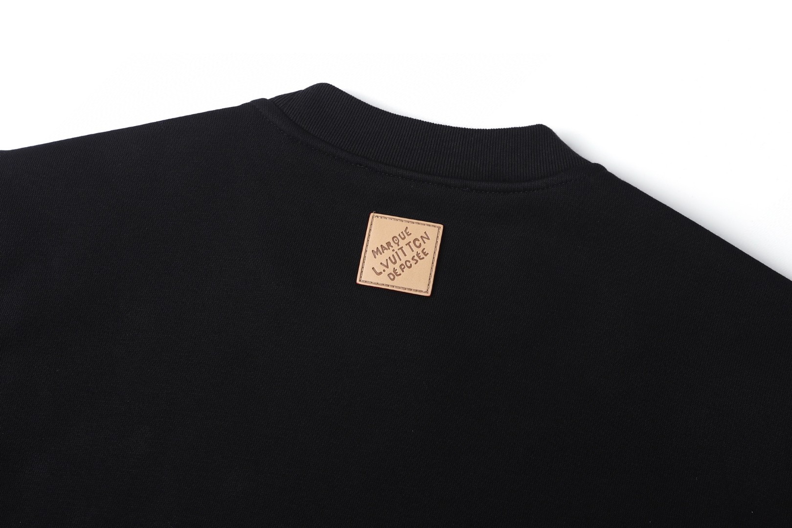 LOUIS VUITTON 路易威登 皇冠刺绣卫衣 套头 黑色 B0 1AJCCT