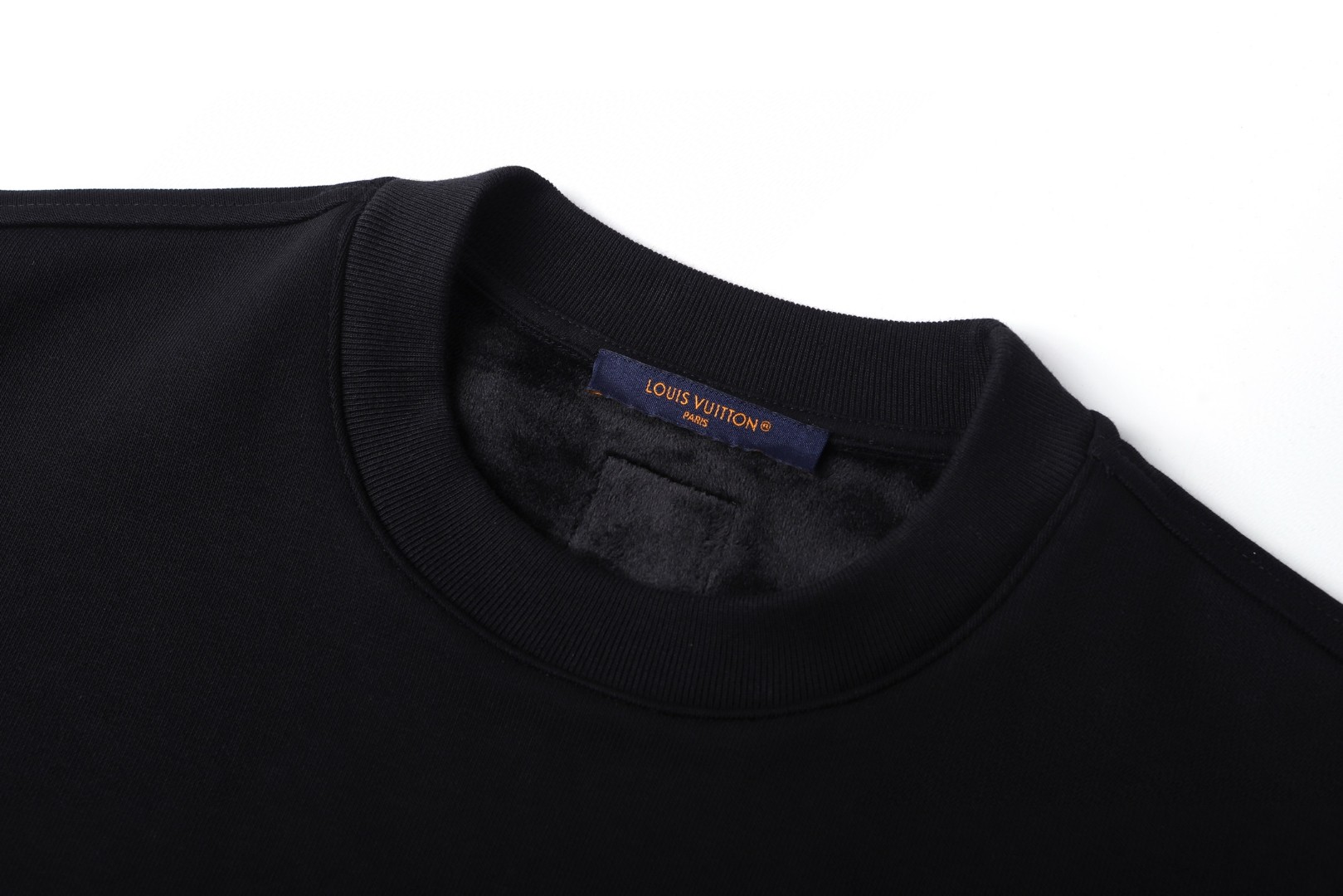 LOUIS VUITTON 路易威登 皇冠刺绣卫衣 套头 黑色 B0 1AJCCT