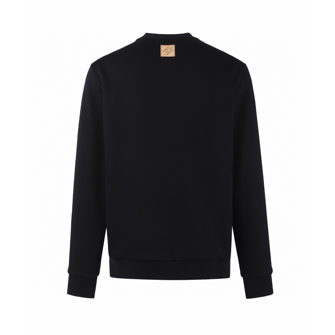 LOUIS VUITTON 路易威登 皇冠刺绣卫衣 套头 黑色 B0 1AJCCT