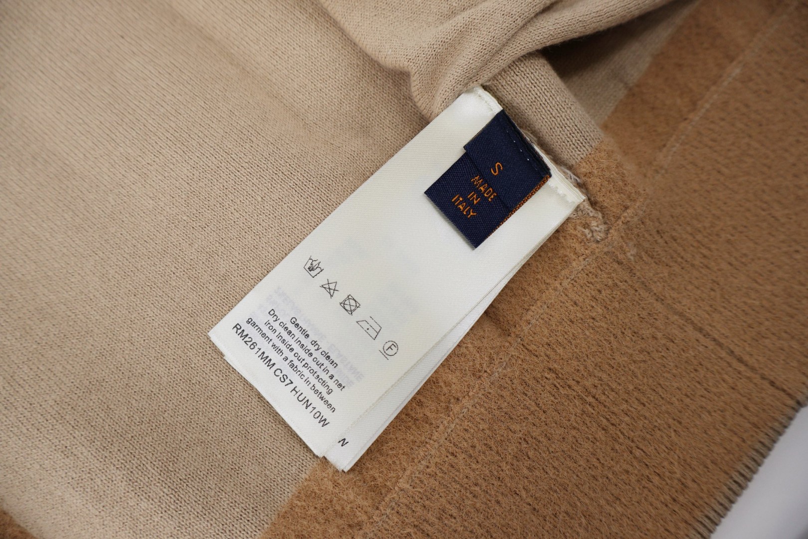 LOUIS VUITTON 路易威登 针织提花拉链外套 长袖 C0 1AJBSH