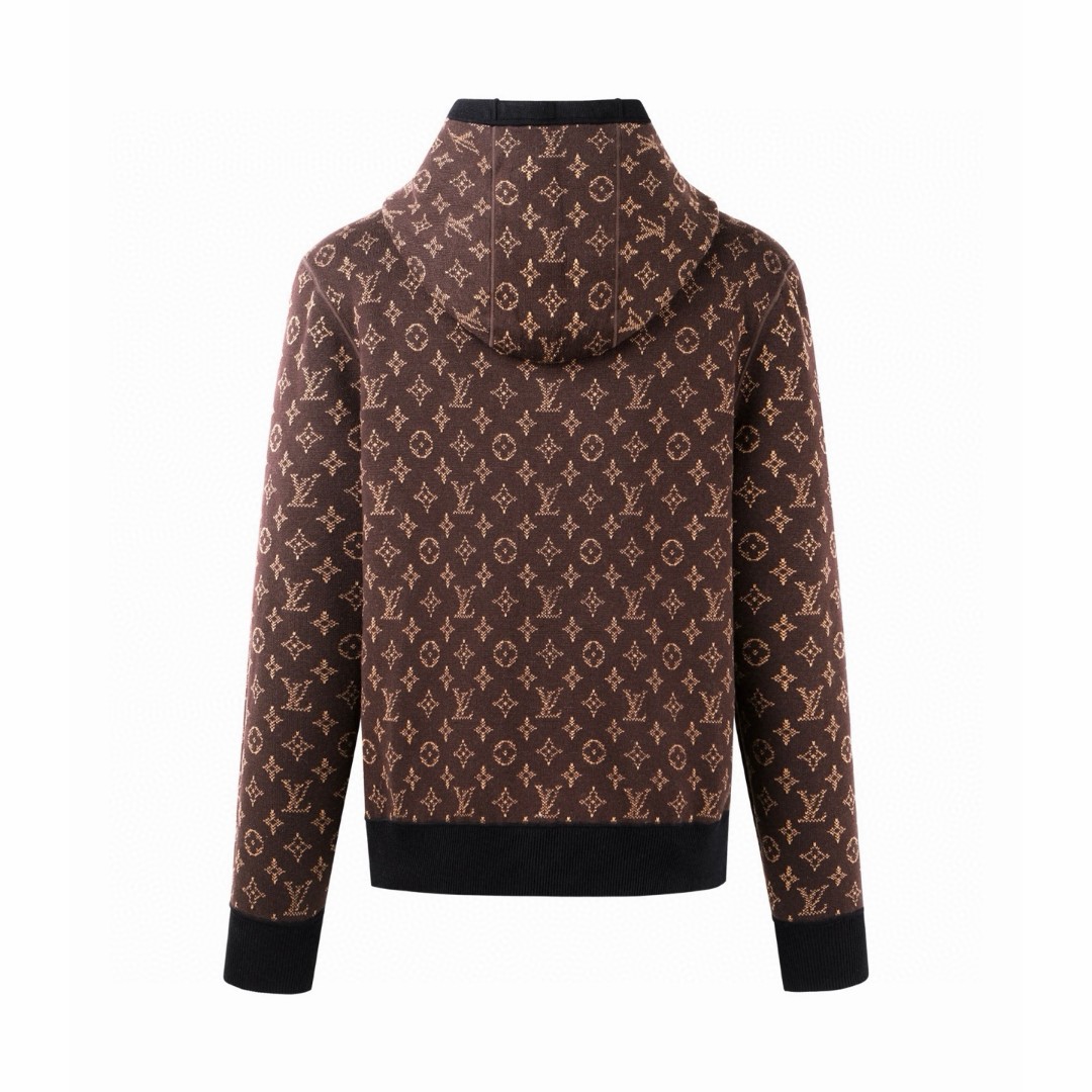 LOUIS VUITTON 路易威登 双面连帽束腰夹克 外套 长袖 C5 1AJBXH