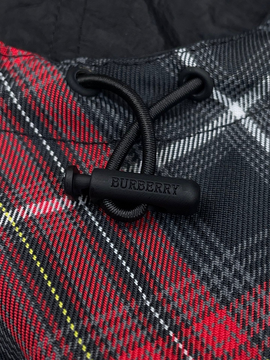 Burberry 巴宝莉 双面两穿格纹连帽外套 夹克 长袖 短款 红色 灰色 B5 881151591