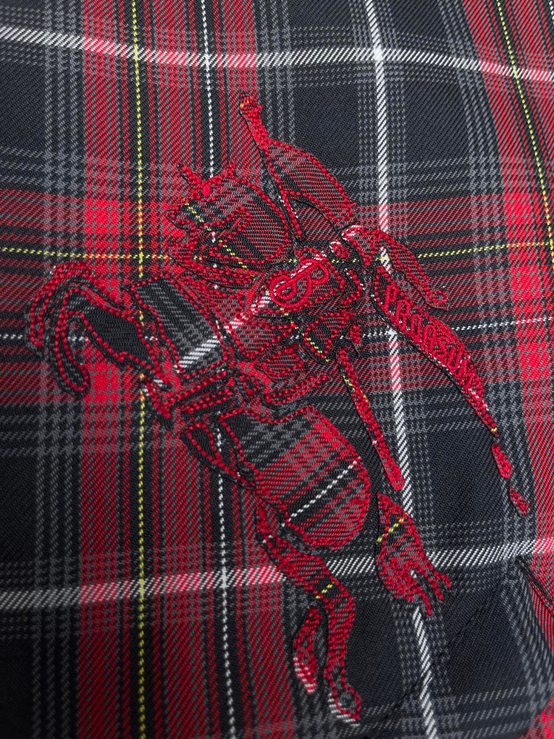 Burberry 巴宝莉 双面两穿格纹连帽外套 夹克 长袖 短款 红色 灰色 B5 881151591