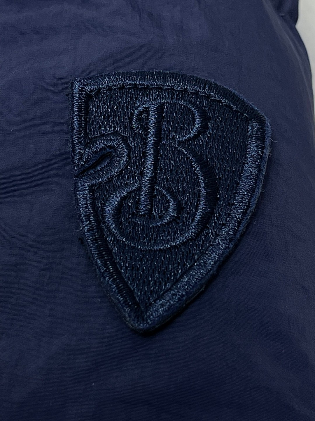 Burberry 巴宝莉 可拆式衣袖尼龙羽绒服 马甲 外套 保暖 蓝色 D5 80979431