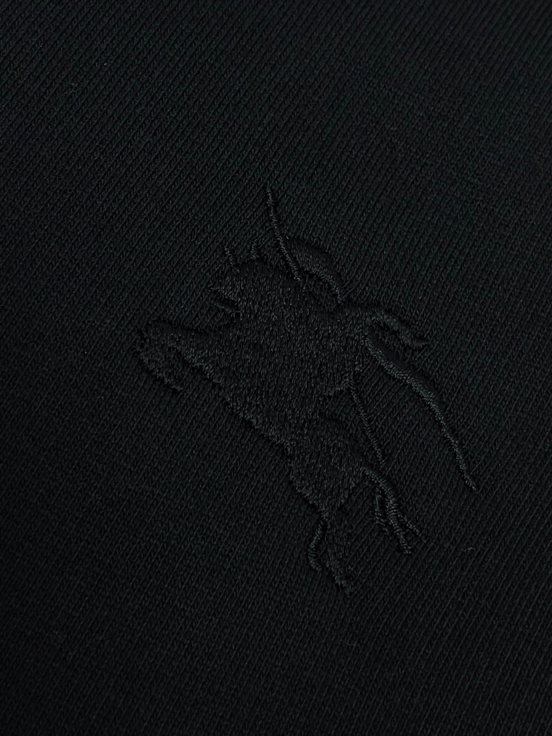 Burberry 巴宝莉 格纹装饰连帽衫 卫衣 外套 长袖  灰色 黑色 A5 81177411