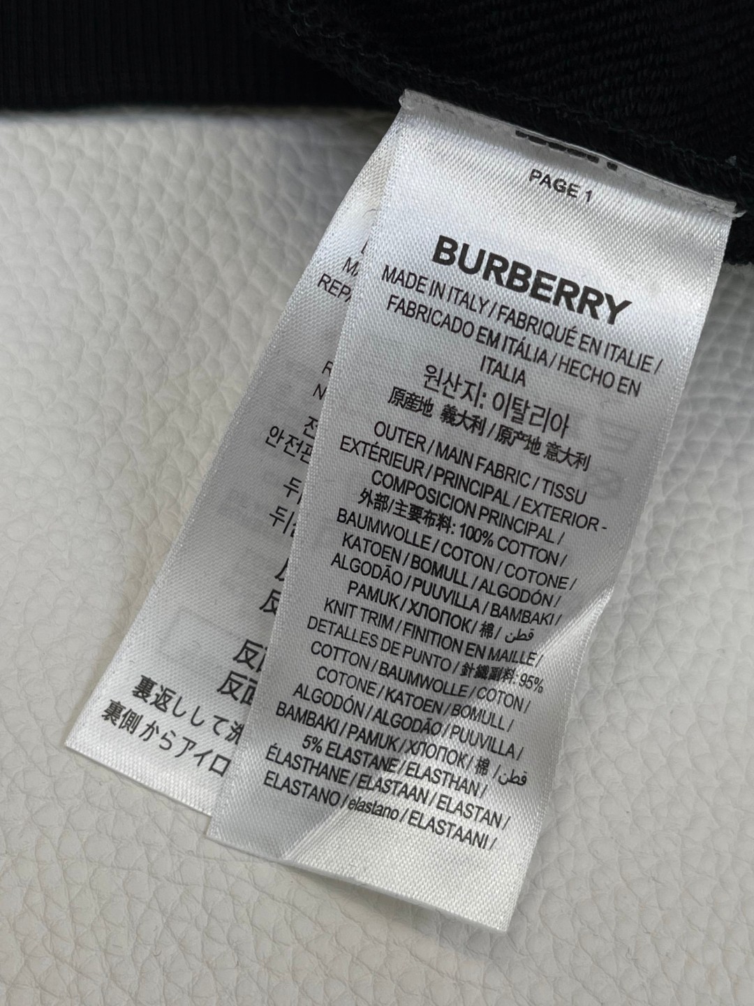 Burberry 巴宝莉 马术骑士徽标连帽衫 卫衣 外套 长袖 黑色 A5 81151261