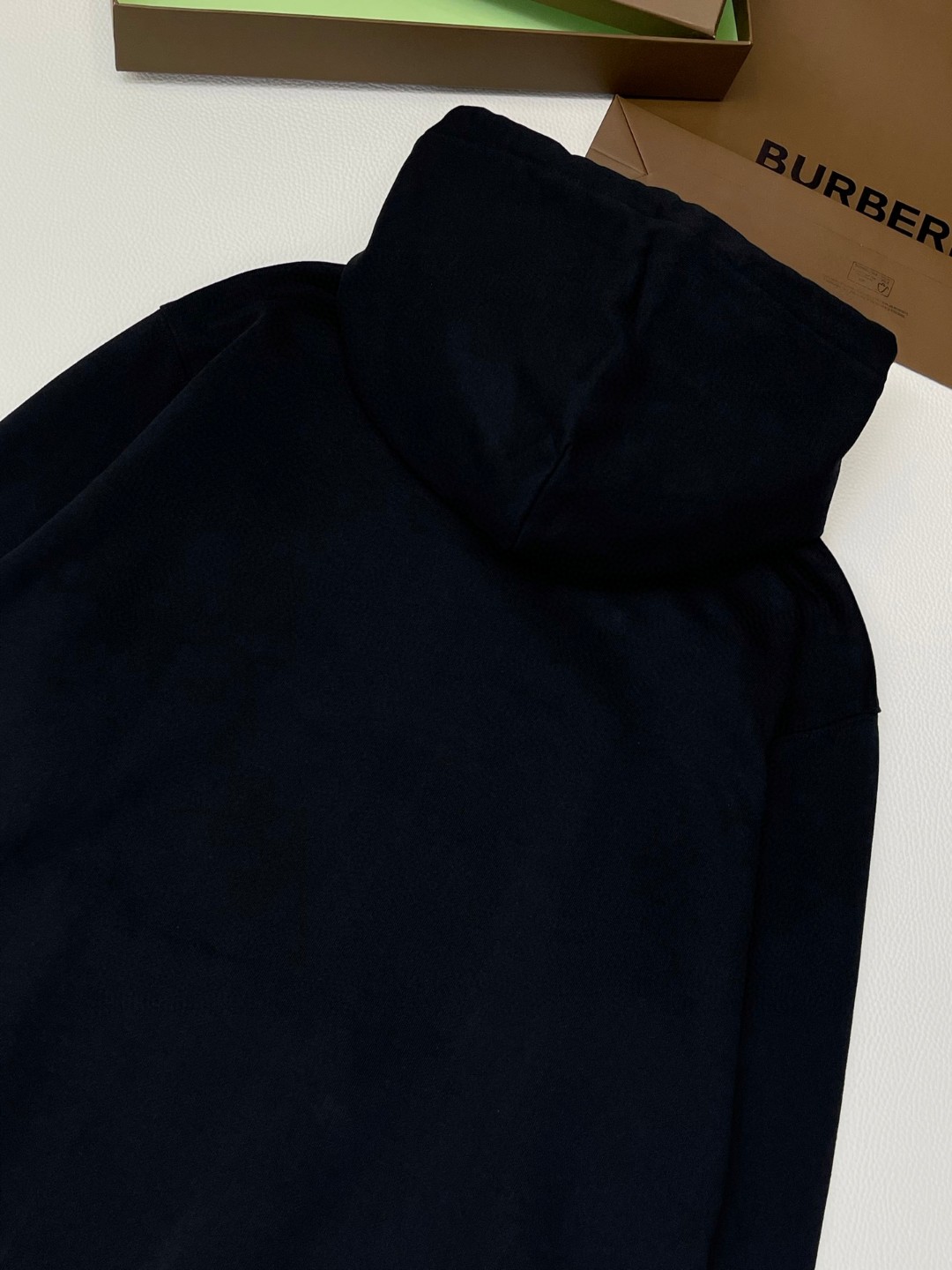 Burberry 巴宝莉 马术骑士徽标连帽衫 卫衣 外套 长袖 黑色 A5 81151261