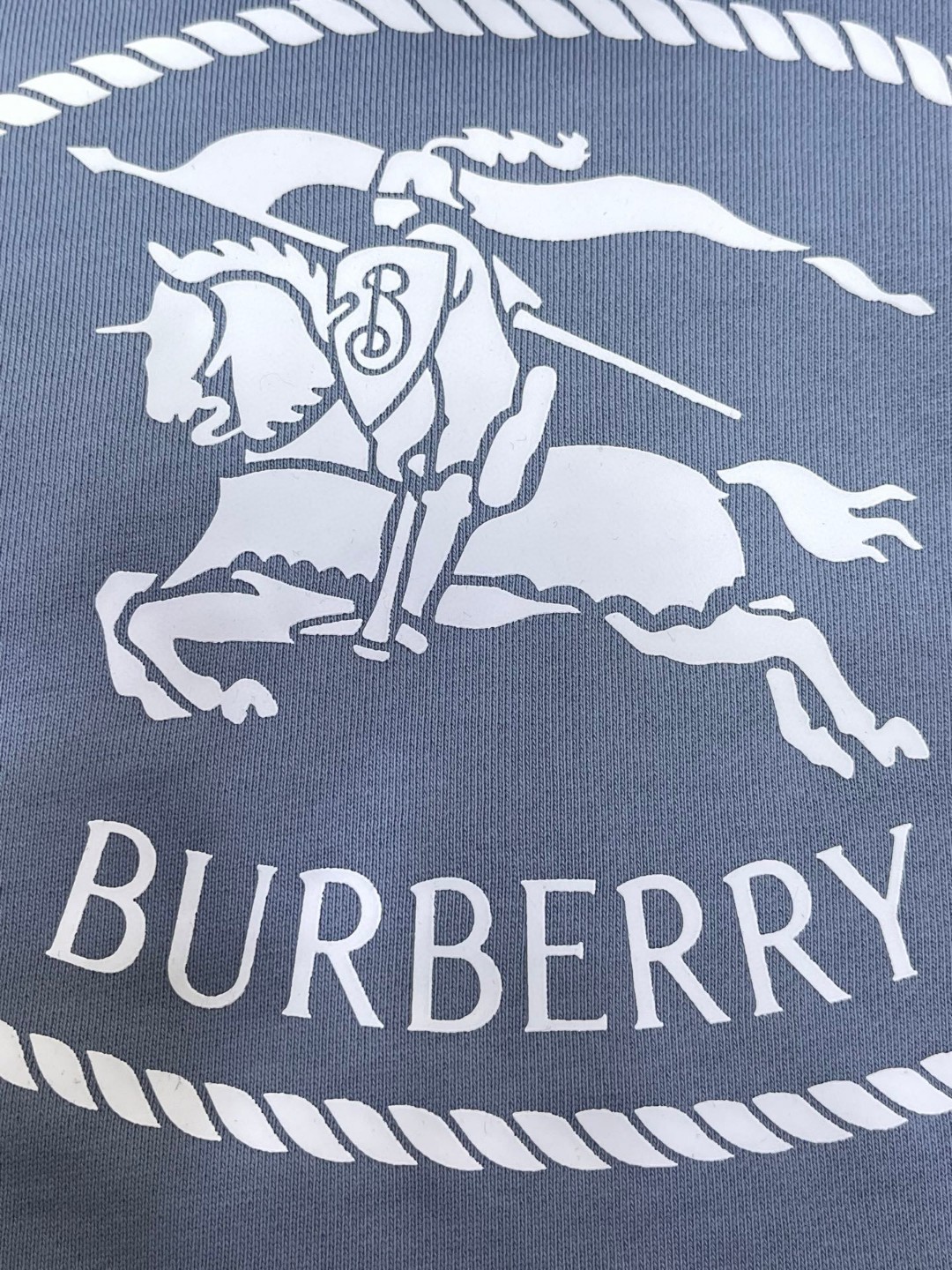Burberry 巴宝莉 骑士印章拉链连帽衫 卫衣 外套 长袖 蓝色 黑色 B0 81104941