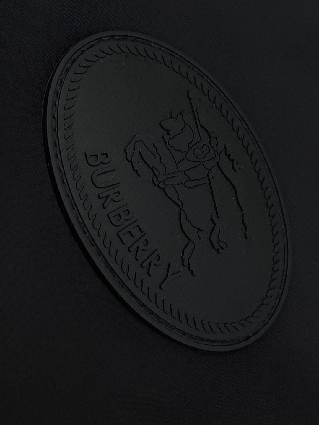 Burberry 巴宝莉 骑士印章尼龙连帽外套 长袖 绿色 黑色 B0 811163611