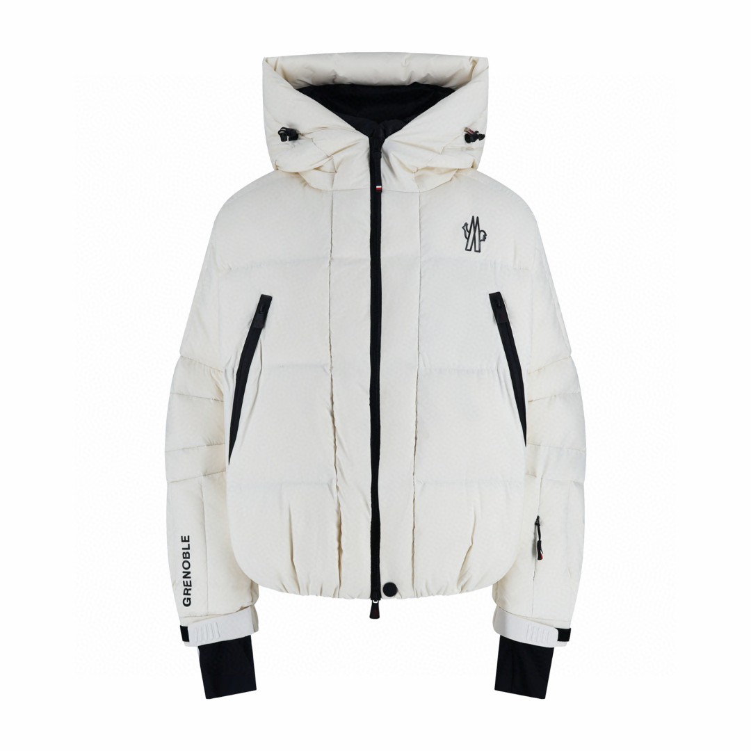 Moncler 蒙口 滑雪系列 黑标羽绒服 保暖 外套 夹克 白色 E0 J20971A00028539X620G