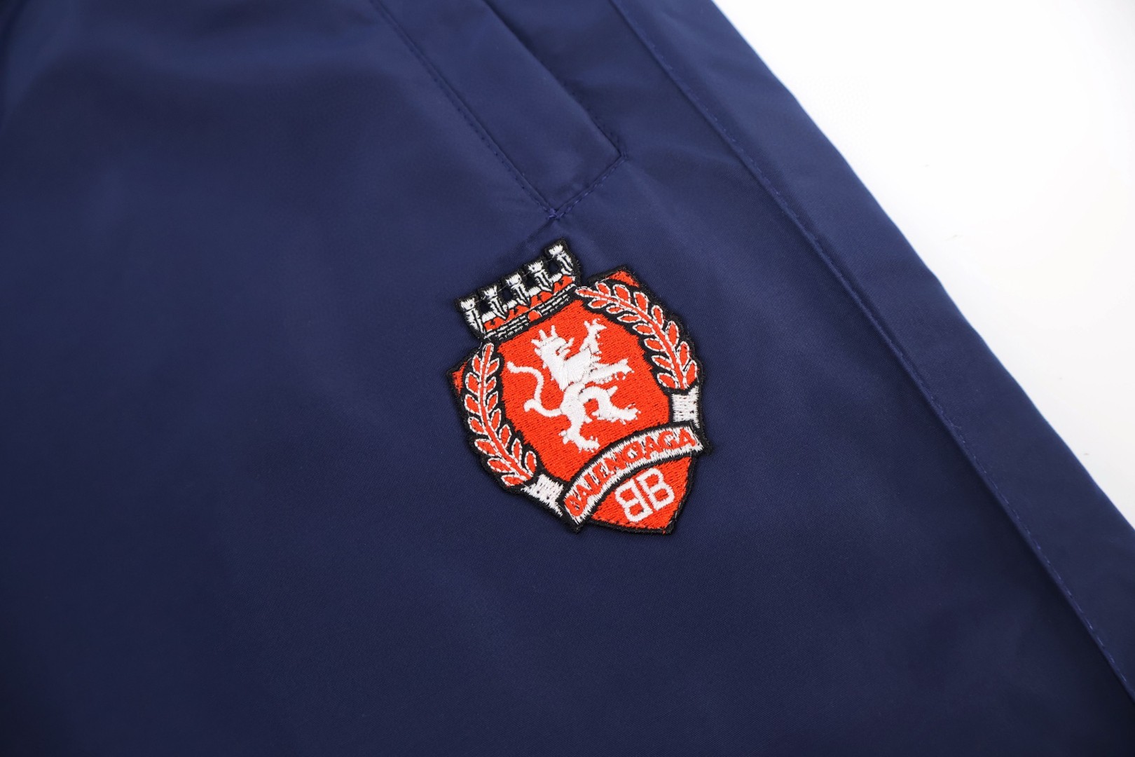 Balenciaga 巴黎世家 曼联刺绣 长裤 裤子 休闲裤 运动裤 蓝色 灰色 黑色 B0 857656TPQ386641