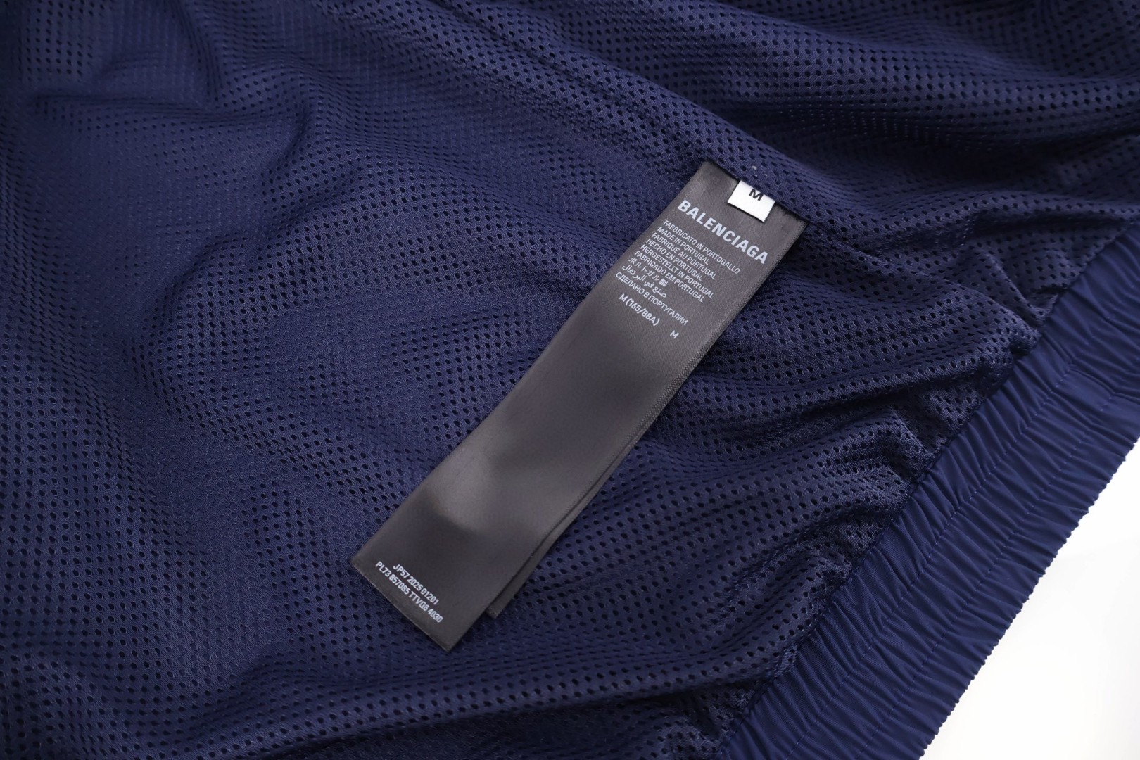 Balenciaga 巴黎世家 曼联冲锋衣 SKI滑雪系列3B刺绣运动夹克 外套 长袖 秋冬 蓝色 灰色 黑色 B0 857734TPQ386641