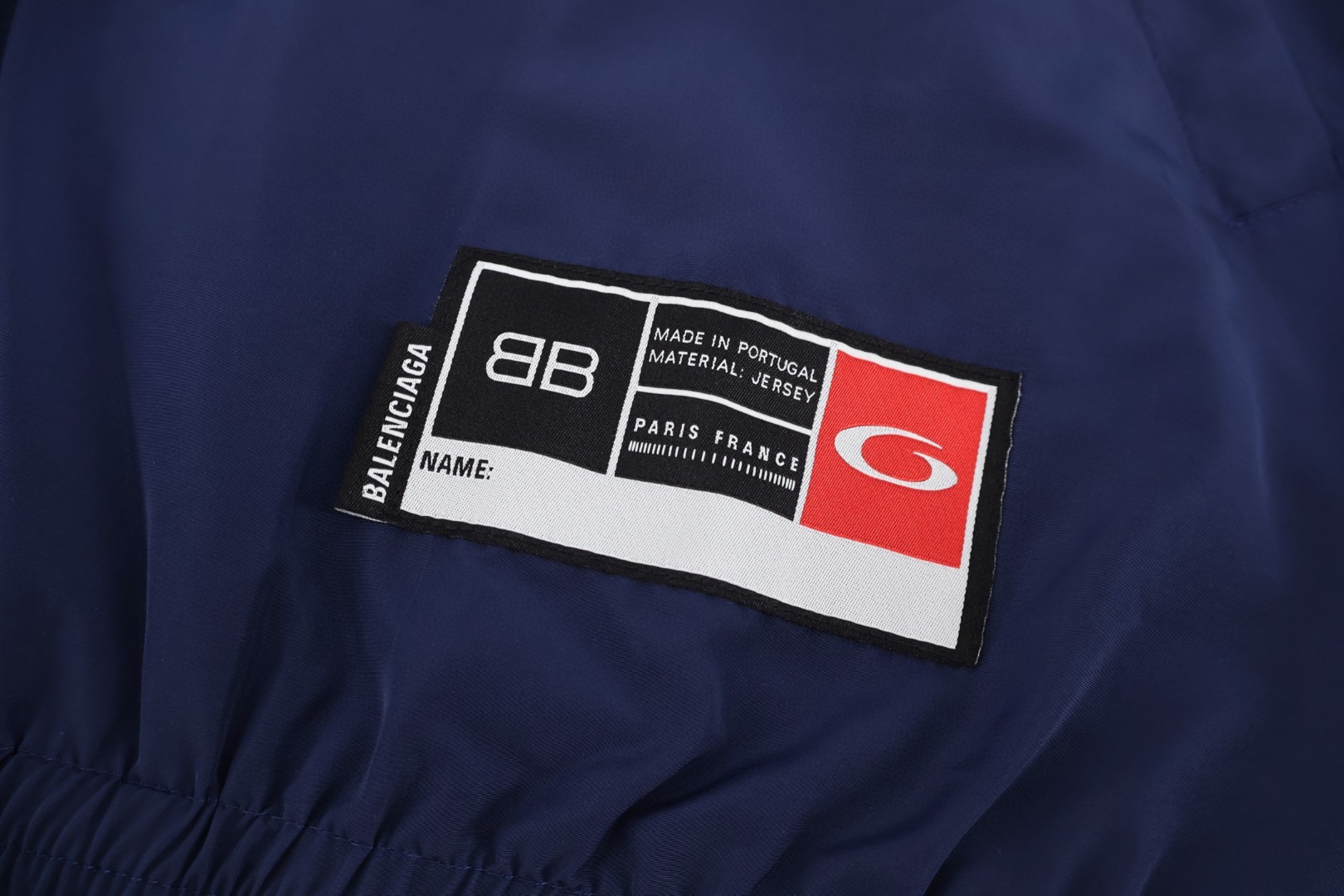 Balenciaga 巴黎世家 曼联冲锋衣 SKI滑雪系列3B刺绣运动夹克 外套 长袖 秋冬 蓝色 灰色 黑色 B0 857734TPQ386641