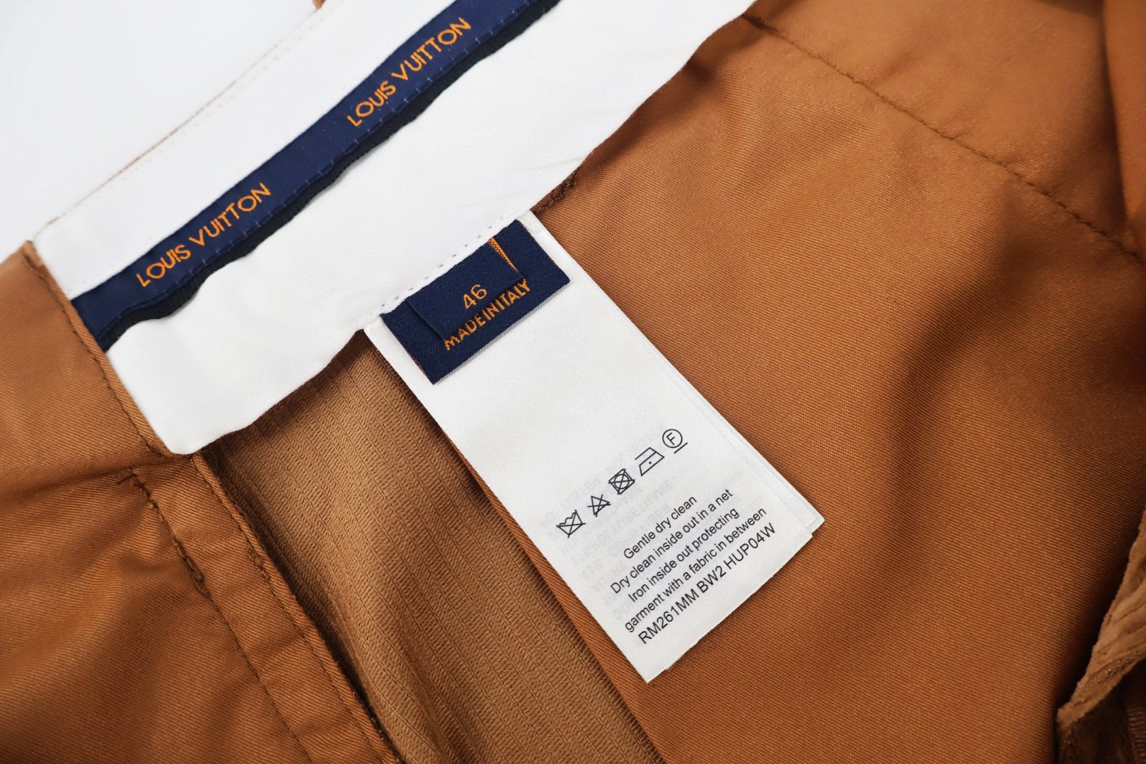 LOUIS VUITTON 路易威登 SKI滑雪系列灯芯绒长裤 裤子 棕色 B0 1AJBYJ