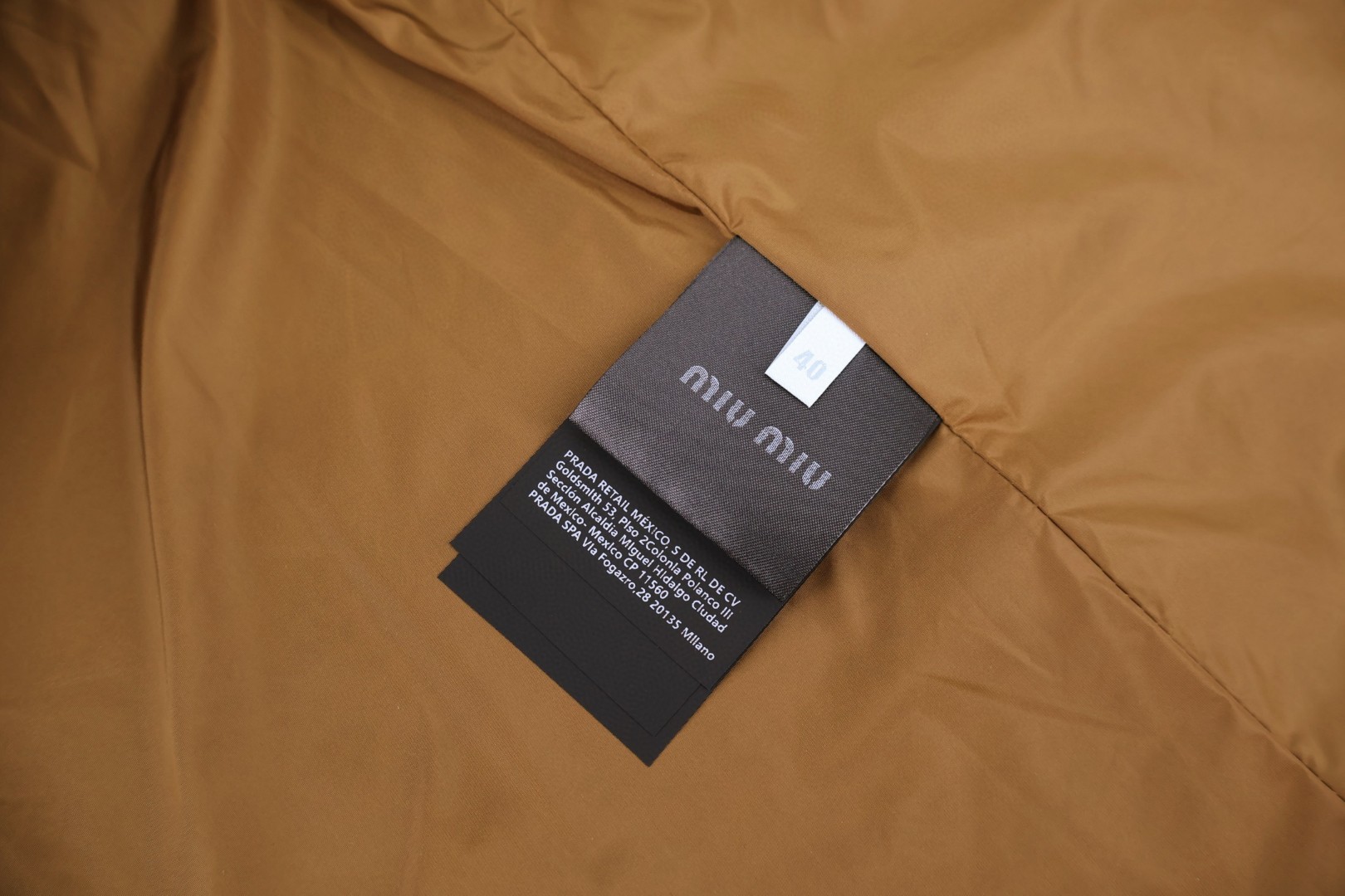 MIU MIU 缪缪 长款黄帽夹克风衣外套 C5 MS2101-17HV-F045O-S-OOO