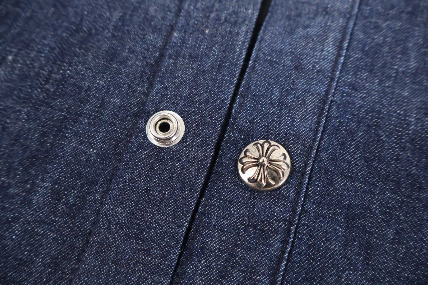 Chrome Hearts 克罗心 牛仔衬衫棉服 外套 夹克 长袖 C0 