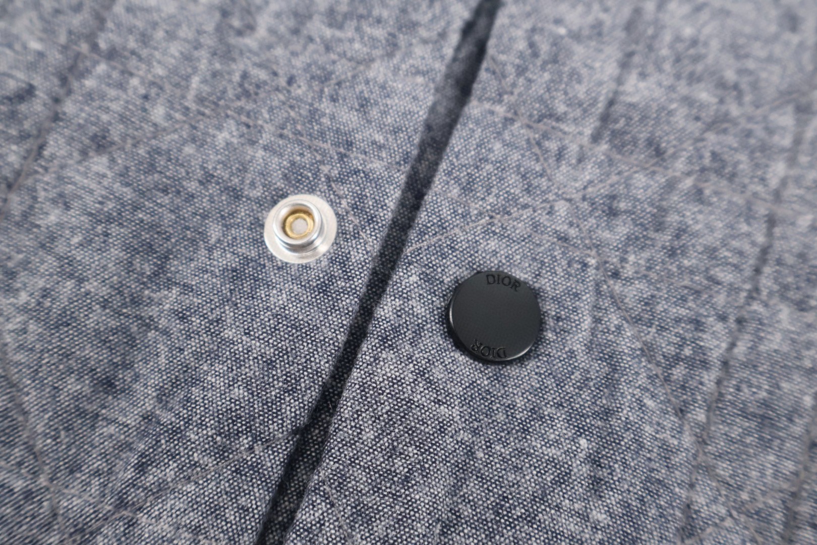 DIOR 迪奥 菱形格绗绣棉服 夹克 外套 长袖 灰色 C0 313C509F3088-C978