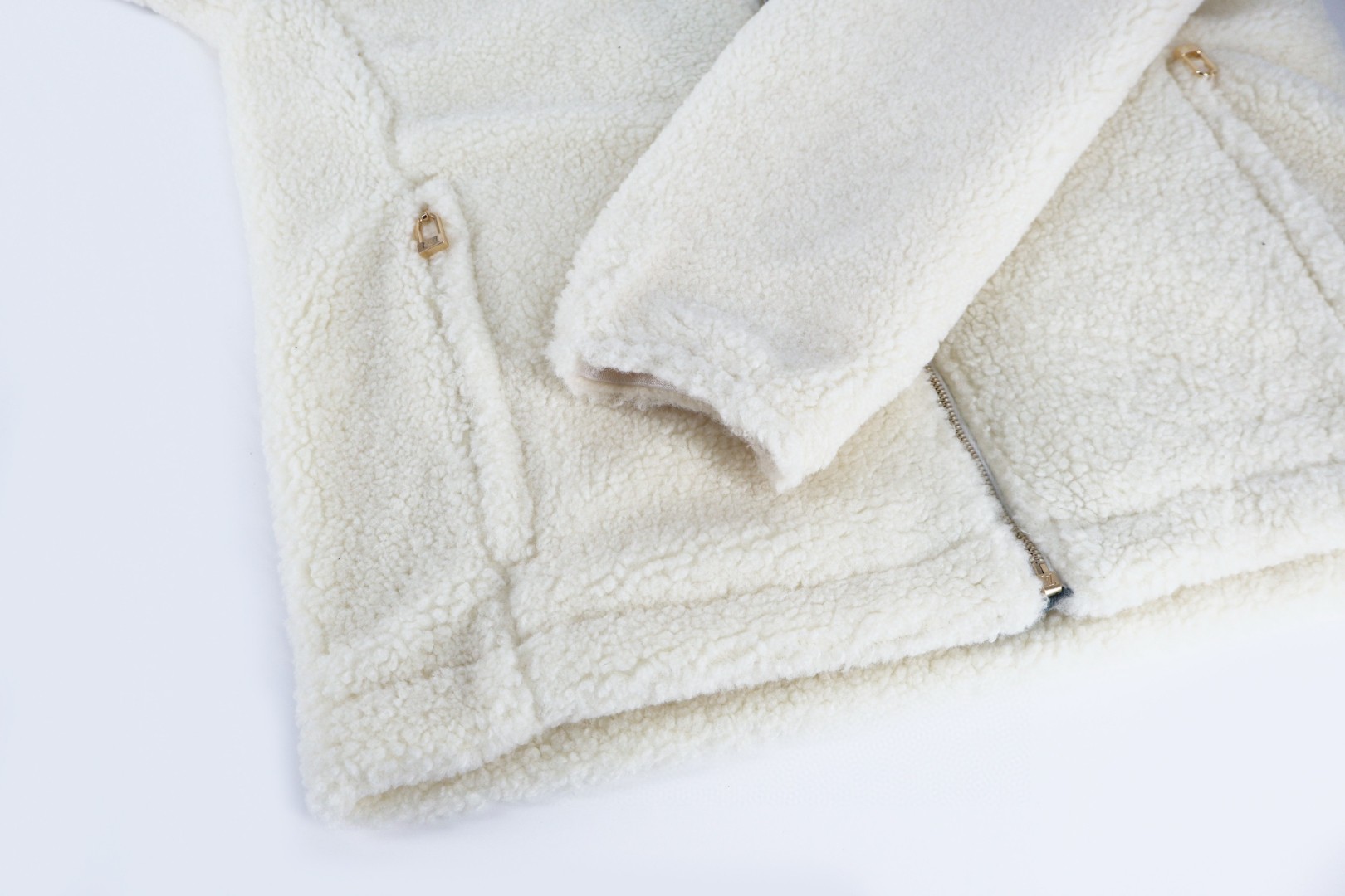 LOUIS VUITTON 路易威登 SKI系列 老花贴布羊羔毛外套 夹克 C0 1AIQQL