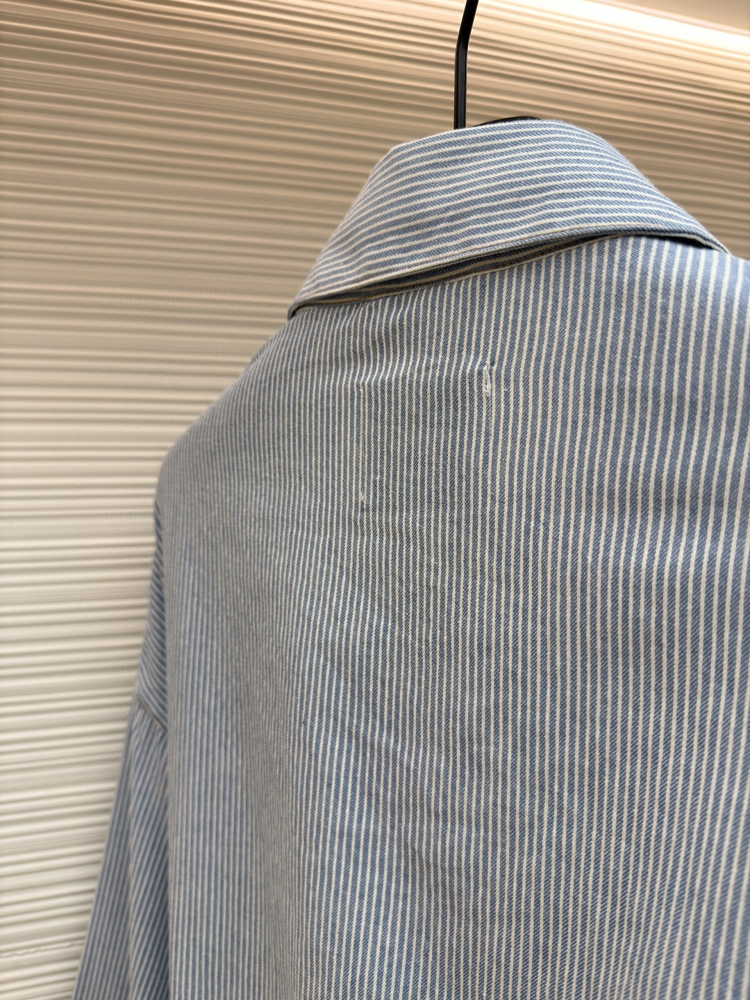 MIU MIU 缪缪 竖条纹夹克 外套 蓝色 B0 ML1345-1754-F0008-S-OOO