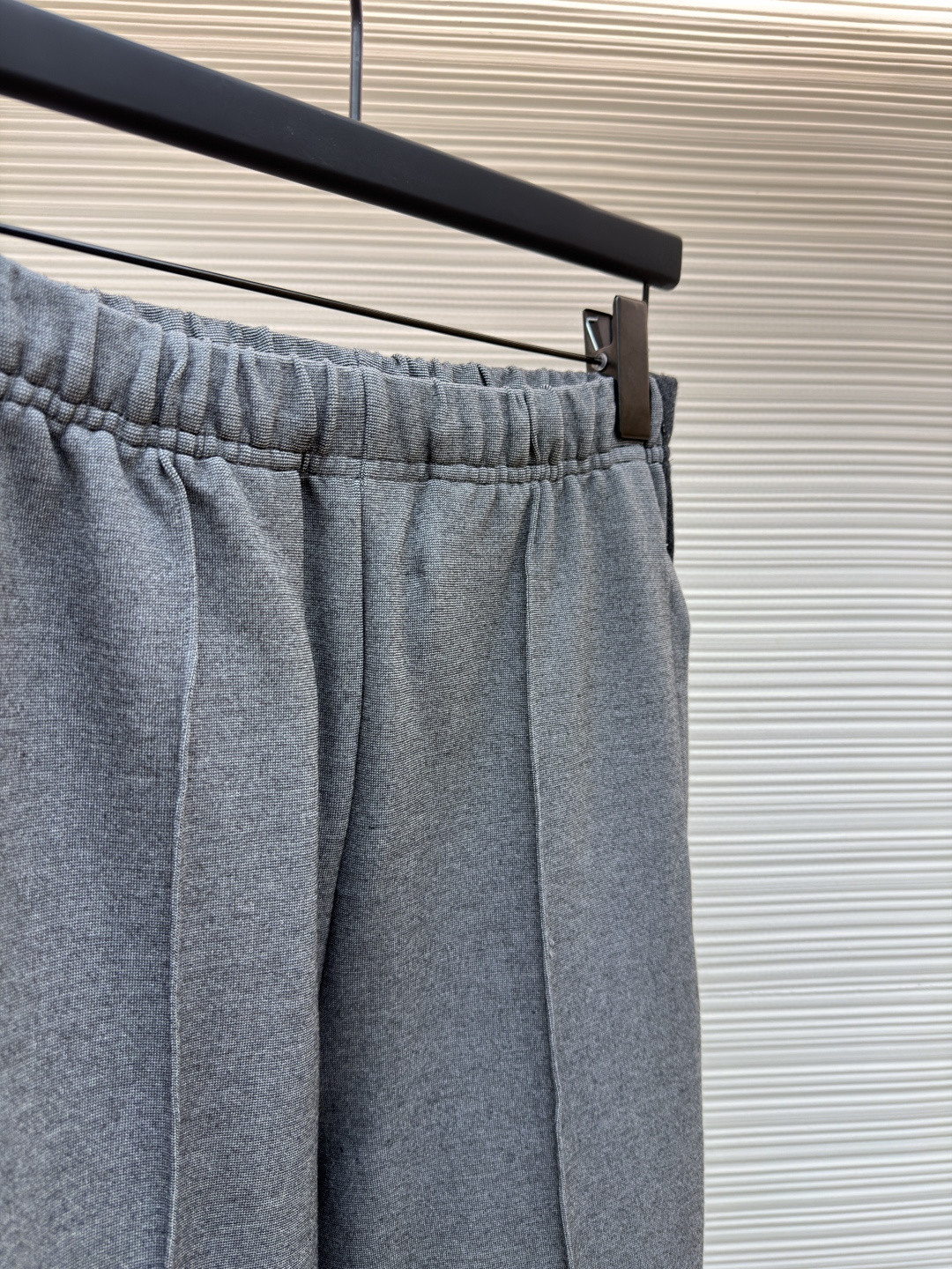 MIU MIU 缪缪 刺绣徽标休闲裤 长裤 裤子 棕色 灰色 A7 MP1935-18FQ-F0324-S-OOO