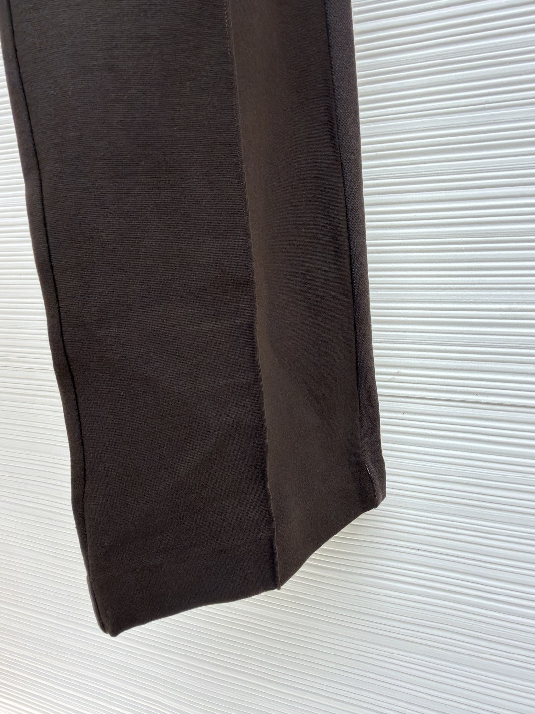 MIU MIU 缪缪 刺绣徽标休闲裤 长裤 裤子 棕色 灰色 A7 MP1935-18FQ-F0324-S-OOO