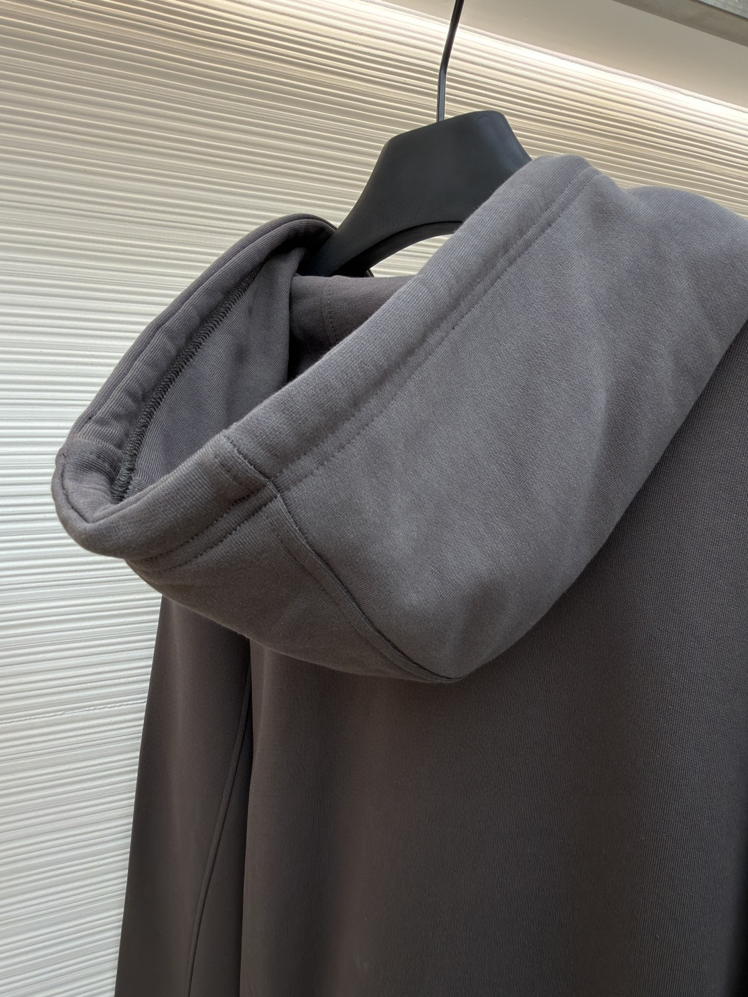 LOEWE 罗意威 毛圈棉抓绒拉链连帽卫衣 长袖 红色 灰色 A7 H526Y25X87-7110