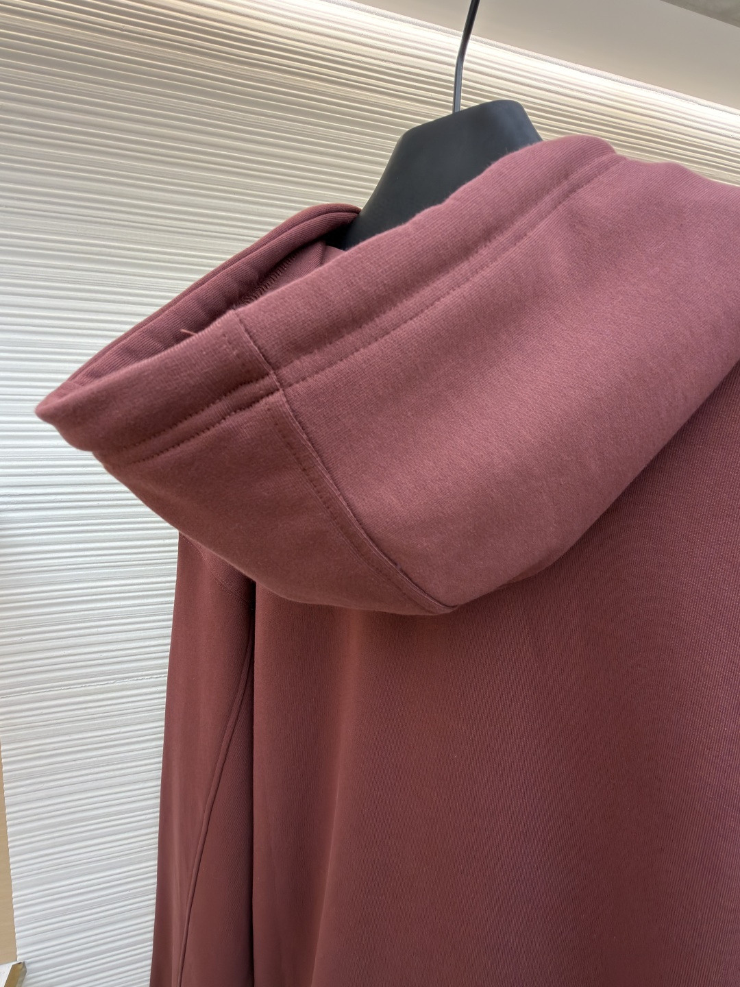 LOEWE 罗意威 毛圈棉抓绒拉链连帽卫衣 长袖 红色 灰色 A7 H526Y25X87-7110