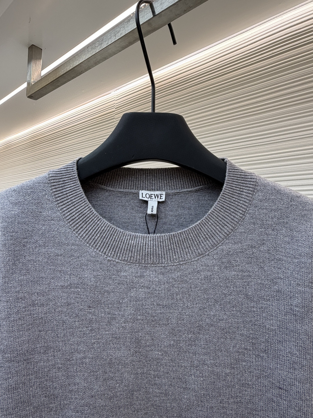 LOEWE 罗意威 垫衬3D刺绣圆领毛衣 针织衫 长袖 蓝色 灰色 A7 H526Y14KK7-5110